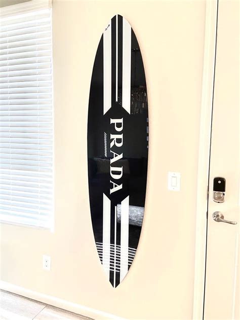 Unique Ways to Display a Prada Surfboard on Your Wall 